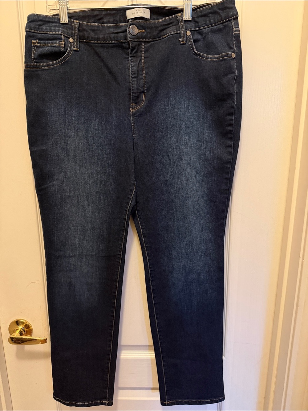 New Directions size 16 Curvy WS Dark Blue Women’s Stretch Jeans